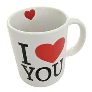 Ganz I Heart You- I Love You Even More Than Chocolate Valentine Ceramic Mug 16OZ
